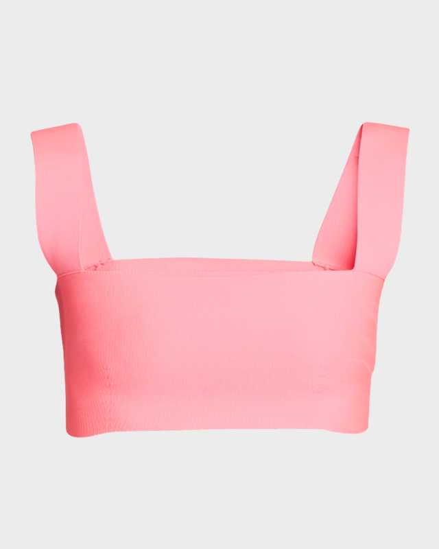VB Body Knit Bandeau Top, Pink